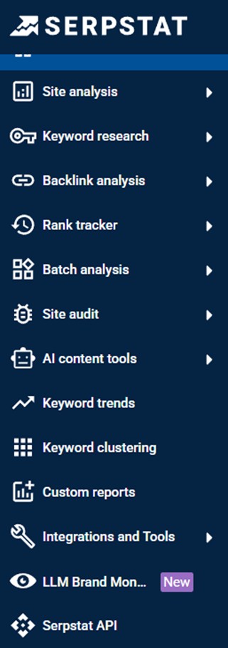 Serpstat Features