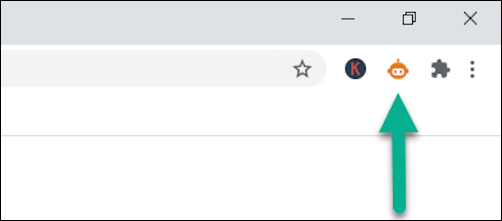 The SEO Minion icon in the browser toolbar
